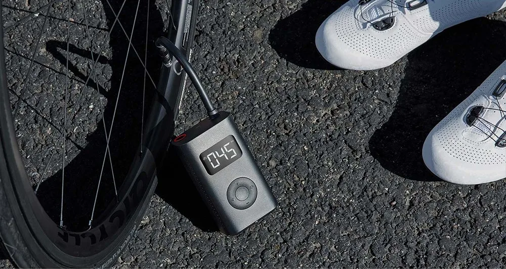 Xiaomi Portable Smart Digital Tire Pressure Detection Electric Inflator Pump for Bike Motorcycle Car Football