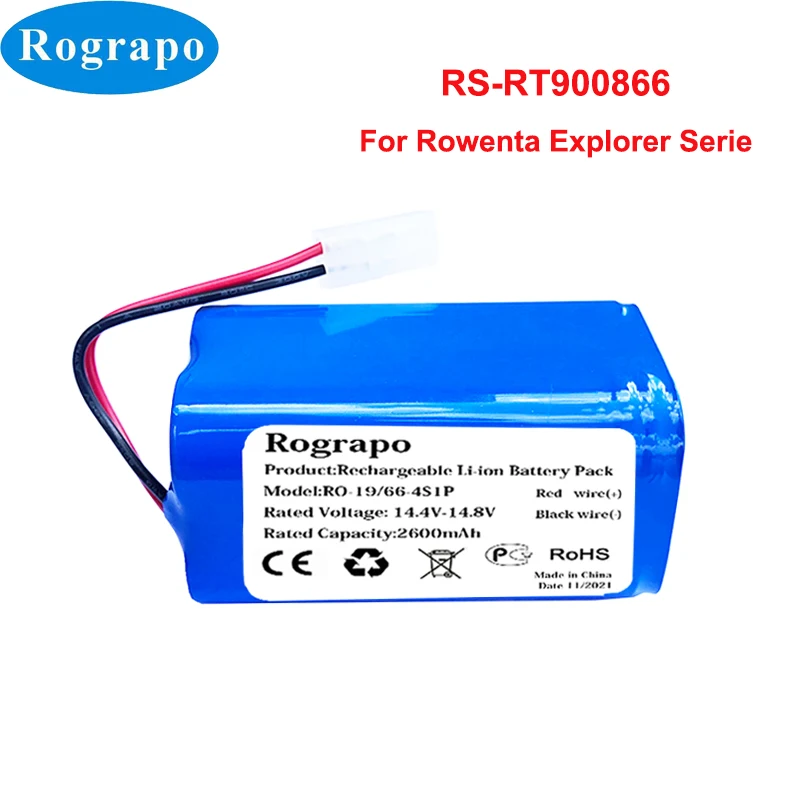 New 14.8V 2600mAh Li ion Battery For Rowenta Explorer 20 Explorer 40
