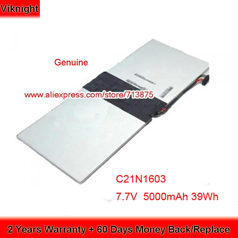 Оригинальный аккумулятор 7 в 5000 мАч C21N1603 T303UA для Asus Transformer 3 Pro T302CA T304UA T305 T305C T305CA