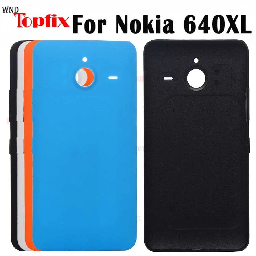 New Back Cover For Microsoft Lumia 640xl Battery Cover Hard Case Housing  Replacement For Nokia Lumia 640 Xl - Mobile Phone Housings & Frames -  AliExpress