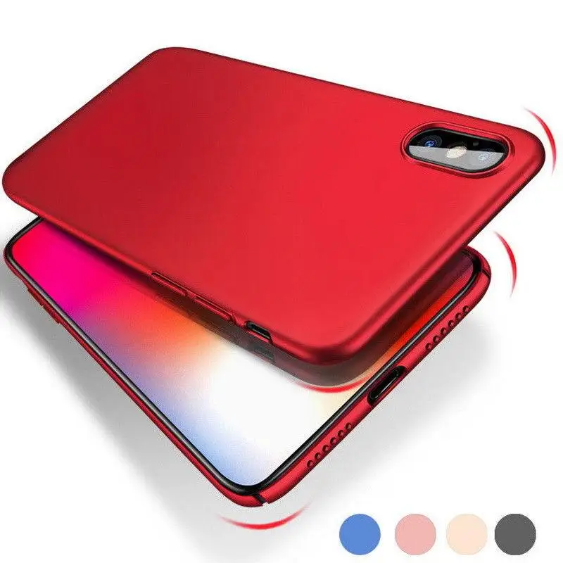 Per Il Iphone 11 Pro Max Se2 Se 2020 Custodia Ultra Sottile Sottile Duro Della Copertura Per Il Iphone 7 8 6 6S Plus X Xs Max Dura Opaca Casse Del Tel