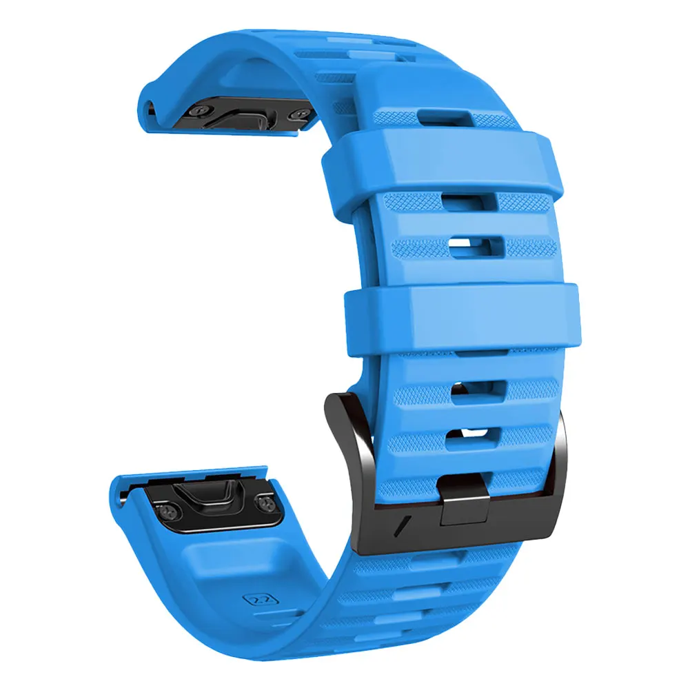 For Garmin Instinct Quick Release Silicone Sport Watch Band For Garmin fenix 5 3 6X 5X 6S 5S Pro Plus Quatix3 Quatix5 Wriststrap