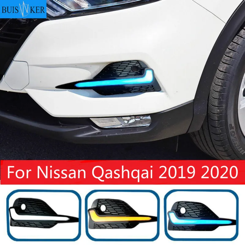 

Дневсветильник ходовые огни для автомобилей Nissan Qashqai 2019, 2020, светодиодные, 12 В, 2 шт.