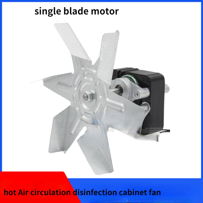 Hot-air blower with shaded-pole motors