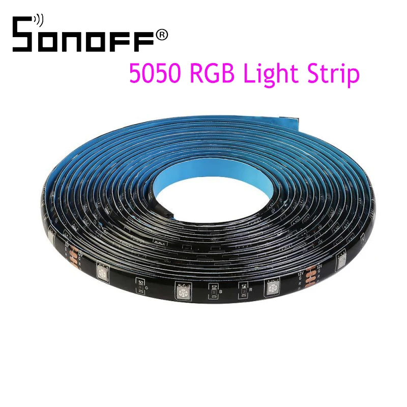 

SONOFF Strip Smart LED Light Dimmable WiFi Waterproof Flexible RGB Strip Lights Work With Alexa Google Home eWeLink APP Control