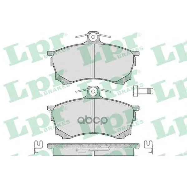 Колодки Тормозные Mitsubishi Carisma 1.6-1.9d 95-06 Передние Lpr 05p420 Lpr арт. 05P420