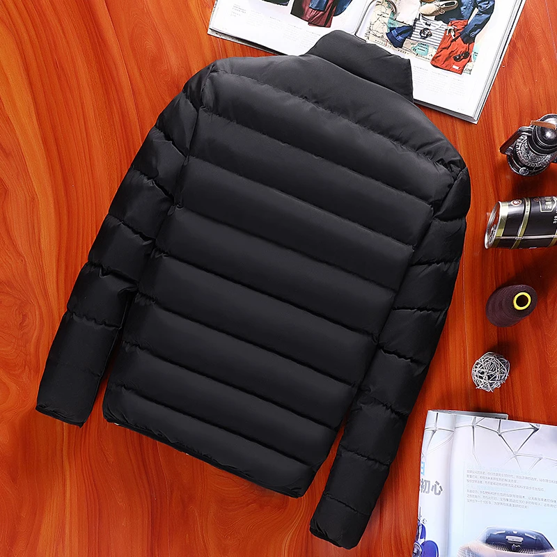 Winter Jacket Men Brand New Casual Parkas Men Thermal Coats Slim Fit Thick Warm Men's Coat Brand Clothing 5XL