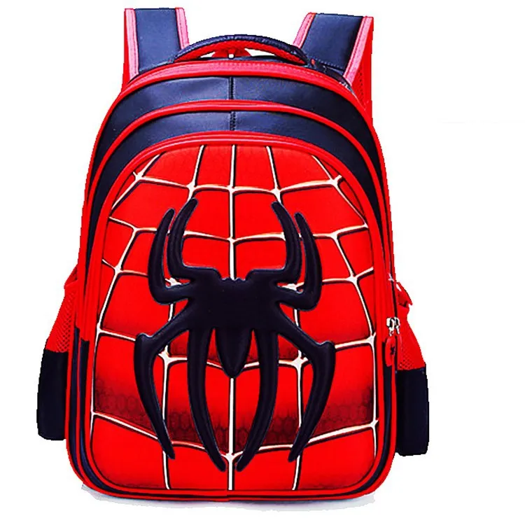 Сумка для начальной школы Disney Spiderman детская книжная сумка 1 6 класса школьный