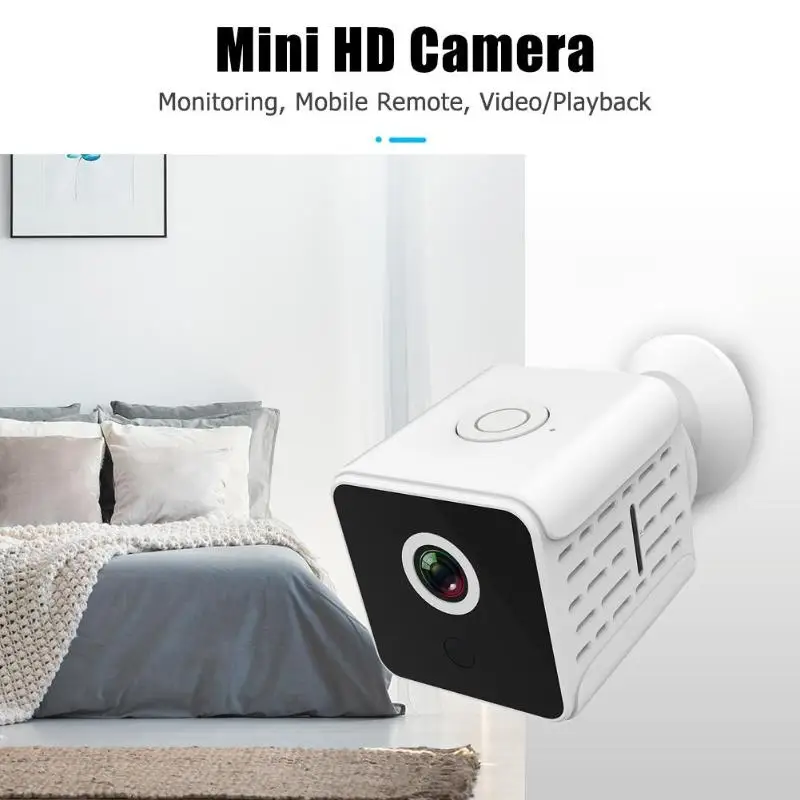 A12 Full HD 1080P мини беспроводная WiFi ip-камера ночного видения домашняя камера безопасности нефоточувствительный фотометрический алгоритм