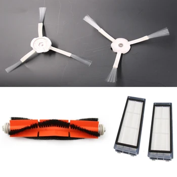 

1pcs Main Brush+2pcs HEPA Filter+2pcs Side Brush Sweeping for Roborock Robot Triangle Side Brushes for XIOAMI Roborock S50