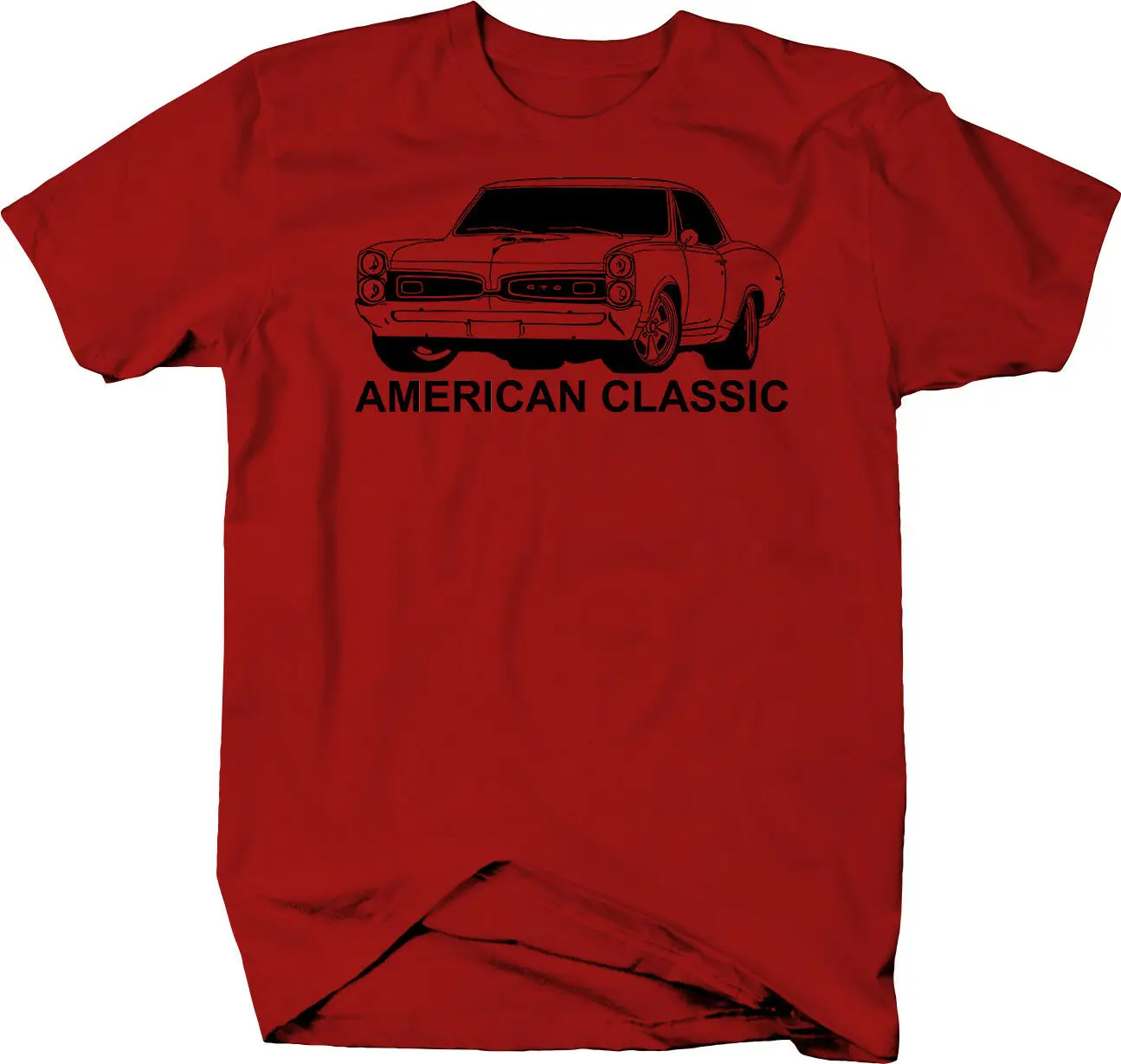 

American Classic Pontiac Gto Goat Muscle Car Classic Color T-Shirt Unisex Size:S-3Xl