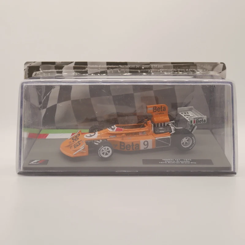Ixo 1:43 Март 751 1975 vittorio Brambilla австрийская цена модель под давлением игрушечный