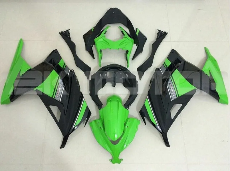 

New ABS Motorcycle Injection Fairings Kit Fit for kawasaki EX300 2013 2014 2015 2016 2017 Ninja300 13 14 15 16 17 Body set Green