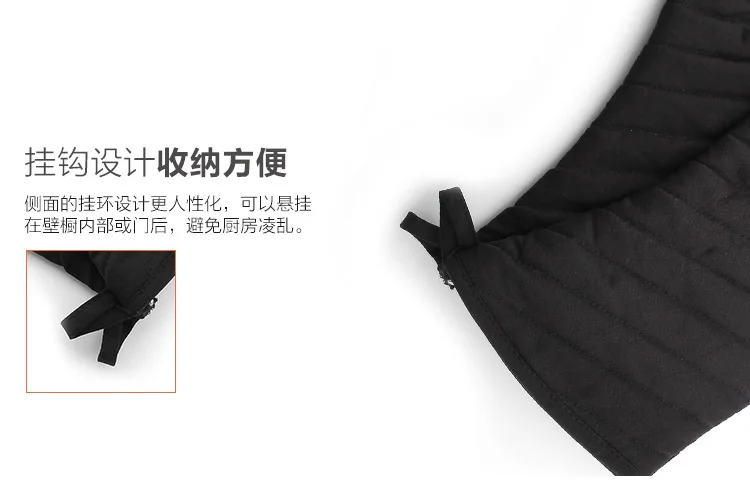 [Thick Bag Inner Edge] Oblique Article Gloves Profession Oven Microwave Oven Insulated Gloves High-temperature Resistant Bakery