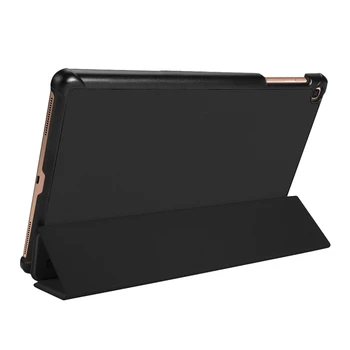

for Samsung TAB a 10.1 Inch Tablet PC Drop-Proof Shock-Absorbent Fabric PU Stand Leather Case / Back Cover Case