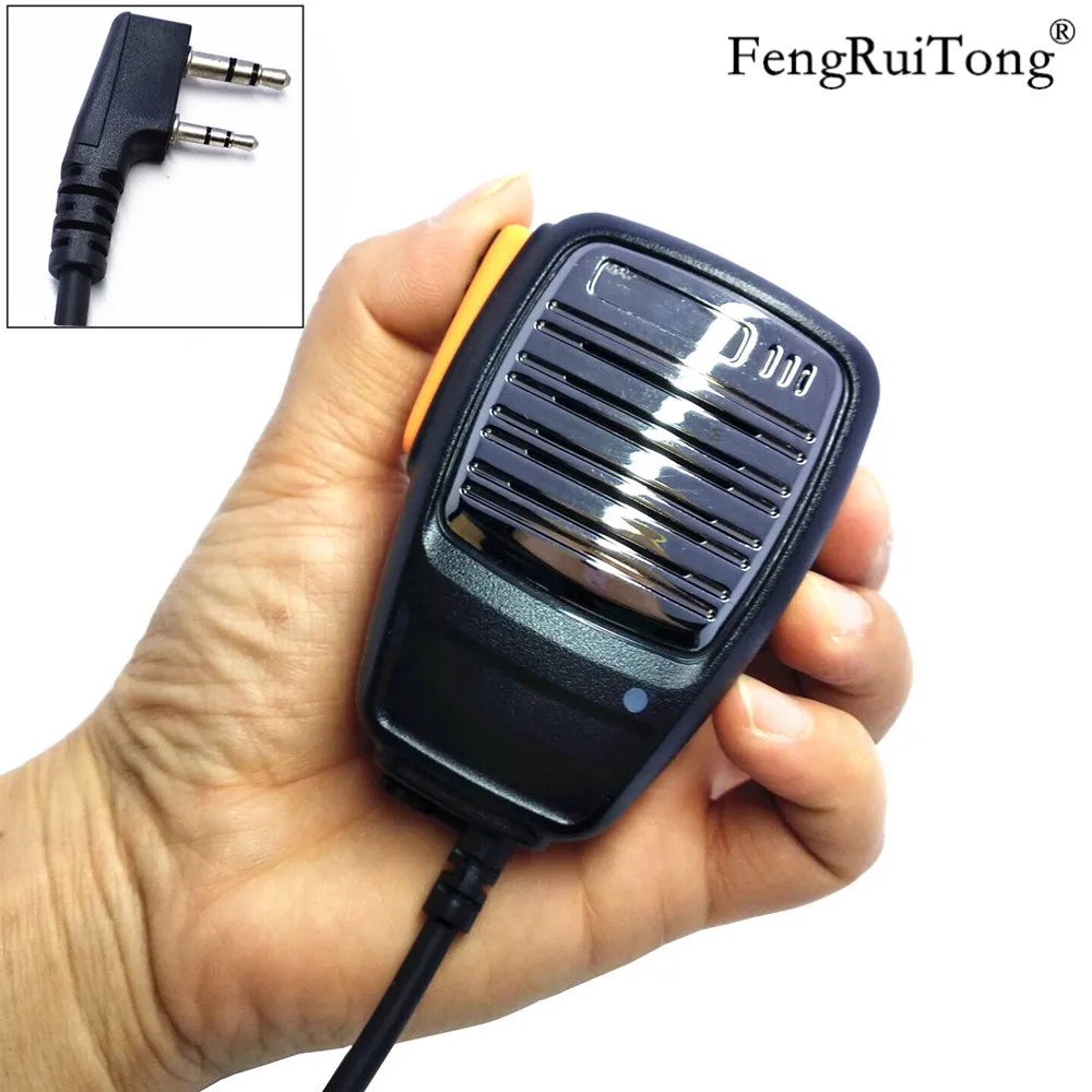 Peaker Microfono per Baofeng UV-5R BF-888S UV5R GT-3TP Kenwood TK3107 TK3207 PUXING PX-777 Radio Walkie Talkie Palmare Mic
