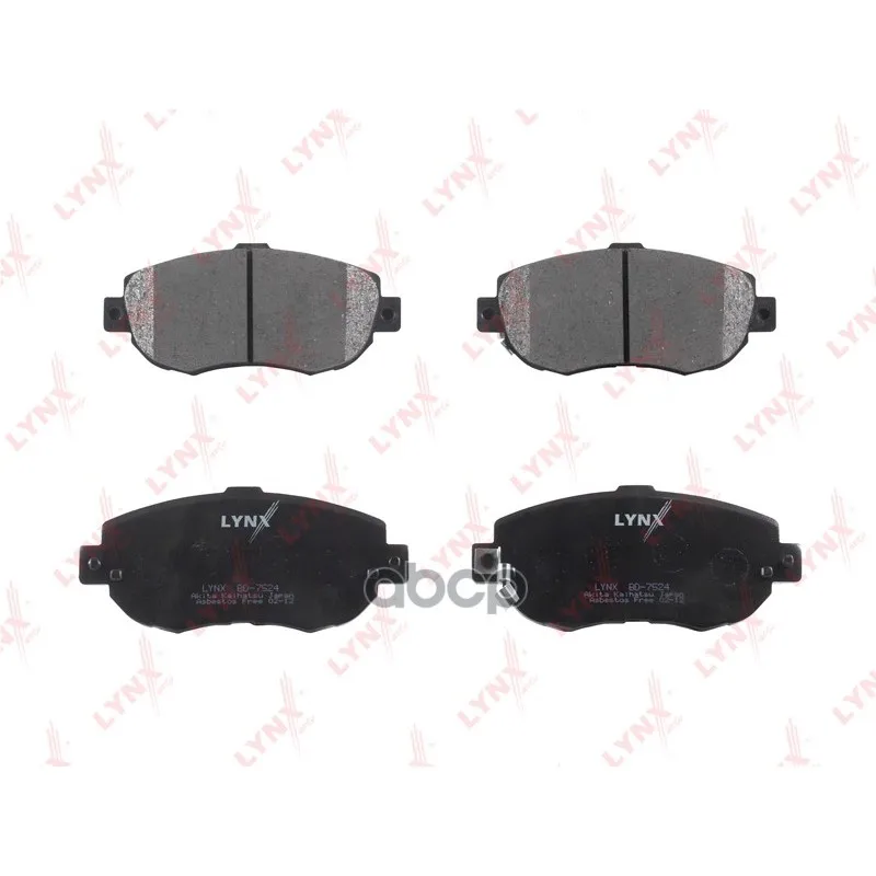 Колодки Тормозные Дисковые | Перед | Lexus Gs300(S147/S160/S190)/Is 200/300(E10)/Toyota Supra 98 LYNXauto арт. BD7524