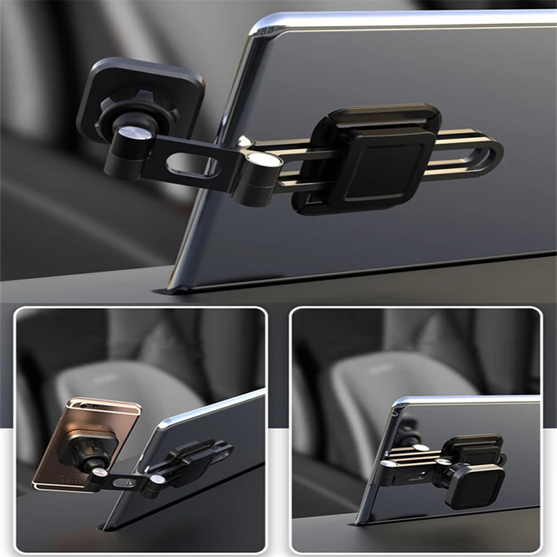 Car Phone Holder Hidden Mobile Phone Holder Foldable Stretch
