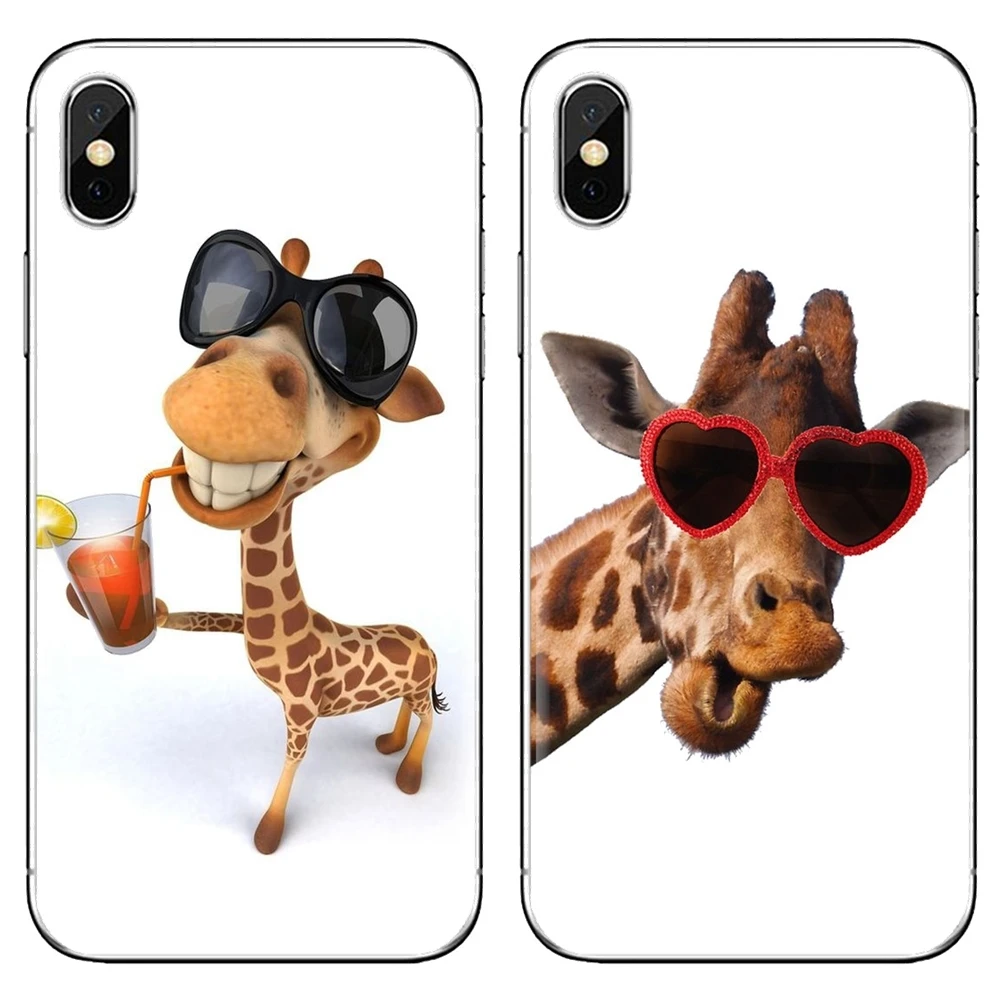 Для Huawei Honor Y5 2018 2019 8S 9X Pro 20 10 10i Lite солнцезащитные очки Жираф животные | Бамперы -4000827563828