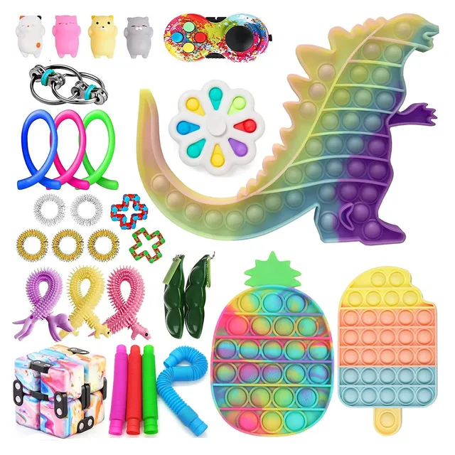 Popute zabawki typu Fidget zestaw Anti Stres Popetes Bubble…