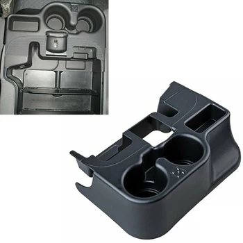

Organizer Car Cup Holder Auto Center Console Black ABS Interior Useful New