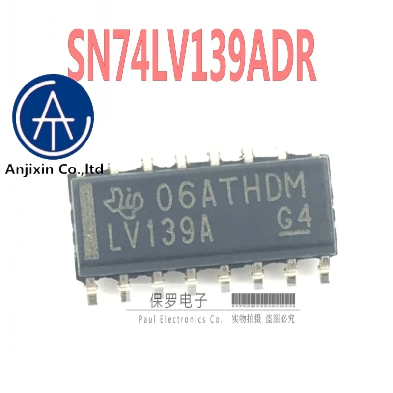 

10 шт., 100% оригинальный и новый мультиплексор sn74lv139ads LV139A SOP-16, патч, реальный запас