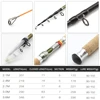 NEW 2.1m 2.4m 2.7m 3.0m 3.6m Telescopic Fishing Rod carbon wooden handle Spinning Rod Extra heavy carp fishing pole sea Tackle ► Photo 2/6