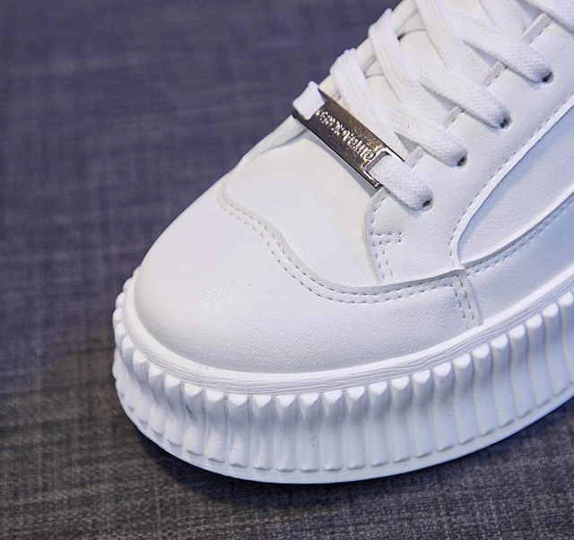 The White Shoes Women Autumn New Fashion Platform Sneakers 10