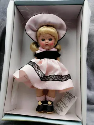 Ограниченная Коллекция, винтажная кукла, кукла, девочка, кукла, игрушка для детей, подарок на день рождения, 40 см - Цвет: Фиолетовый