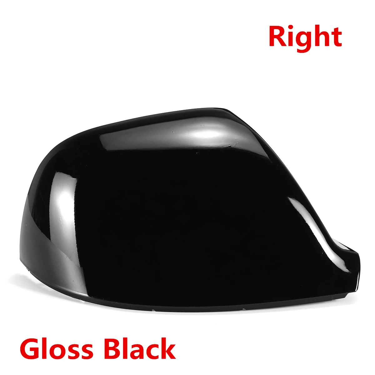 Glossy Black Right 4 вида цветов заднего вида автомобиля боковой корпус бокового зеркала крышка Корпус для VW для Transporter T5 T5.1 2010- T6- 7E1857527F - Цвет: Glossy Black Right