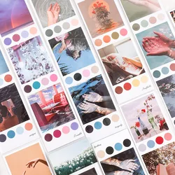 Étiquette décorative Scrapbooking, autocollant personnalisé en Film mignon, papeterie esthétique Kawaii pour Journal agenda, DIY bricolage, 3 pièces/lot 