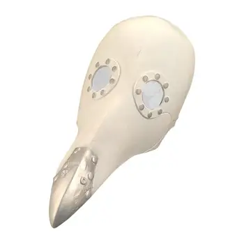 

Plague Doctor Bird Mask Long Nose Beak Bird Beak Mask Halloween Masquerade Cosplay Costume Props Latex Mask