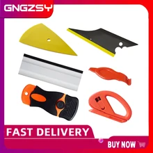 

CNGZSY Window Tint Accessories Professional Car Vinyl Wrap Squeegee Film Safety Cutter Razor Scraper Glue Remove Water Wiper K88