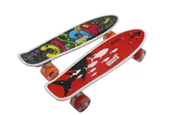 Напрямую от производителя продажа четырехколесный скейтборд для начинающих подростков Шоссе Скейтборд взрослый ночной легкий скейтборд