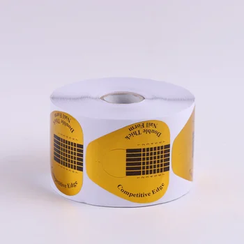 

500pcs Nail Forms Professional Practical Extension Nails Paper for DIY Salon Use Practice