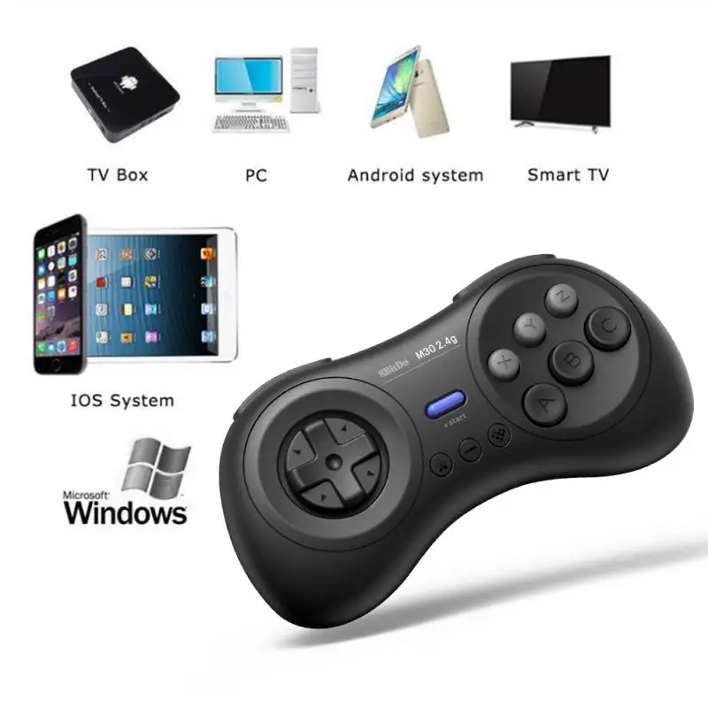 8Bitdo 8 местный M30 геймпад Bluetooth ручка для беспроводной ручки Windows Android Raspberry PI MacOS и