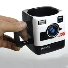 Камера керамическая чашка Британский горчичный фото кружка камера стиль кофе чашка молоко чашка подарки Британский ретро аутентичная камера чашка