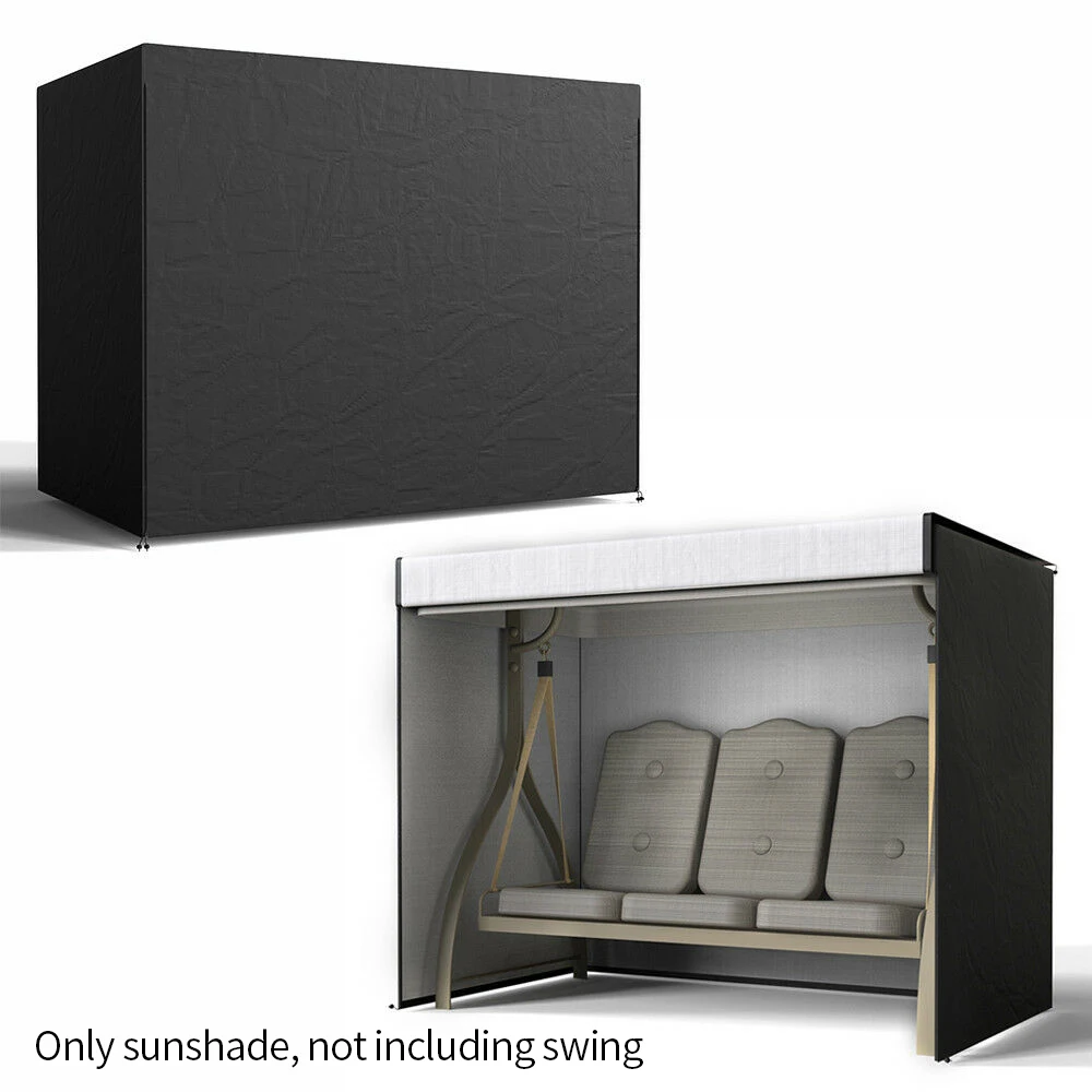 

Outdoor Swing Chair Cover Courtyard Hammock 3Seat Garden Patio Canopy Bench Seat Cover Protector Sunshade Waterproof Chair Cover