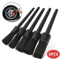 

5pcs/Set Detailing Brush Auto Car For Wheel Clean Interior Plastic Popular Brand New