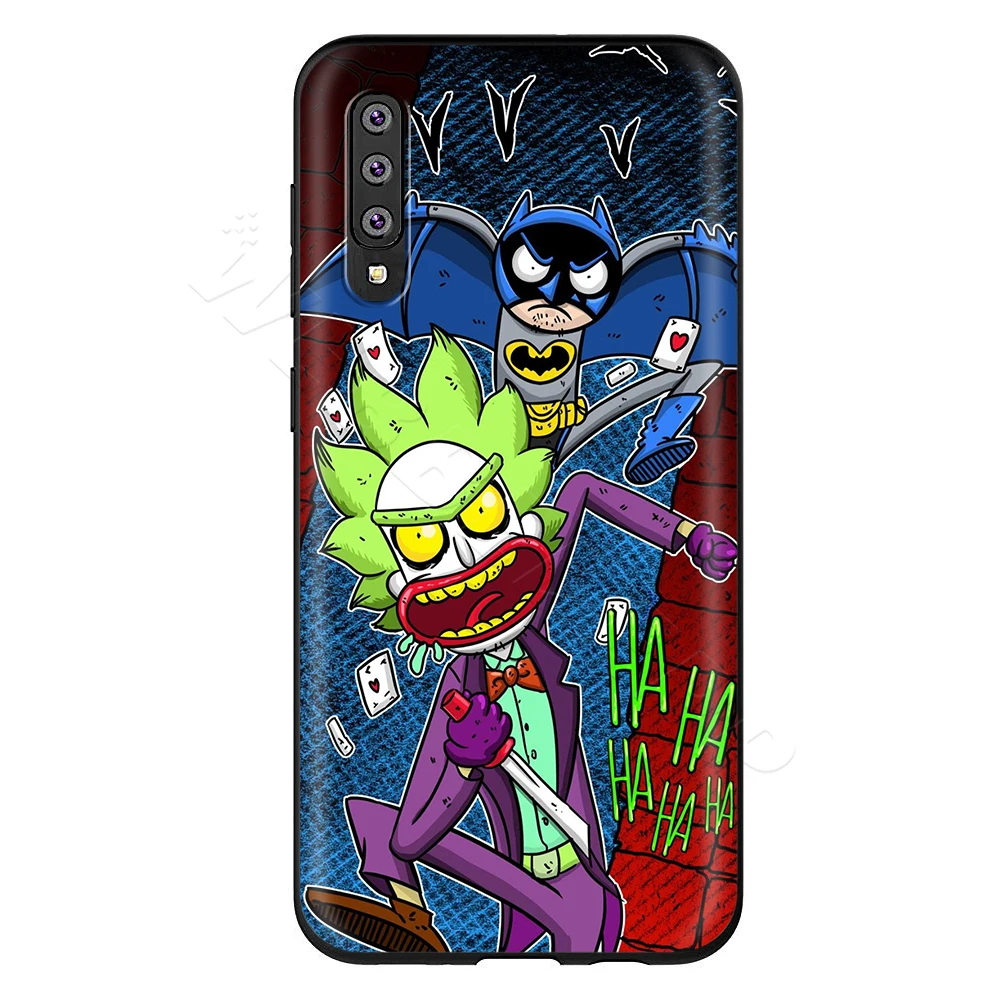 Webbedepp Рикки художественный чехол для samsung Galaxy S7 S8 S9 S10 Edge Plus Note 10 8 9 A10 A20 A30 A40 A50 A60 A70 - Цвет: 9