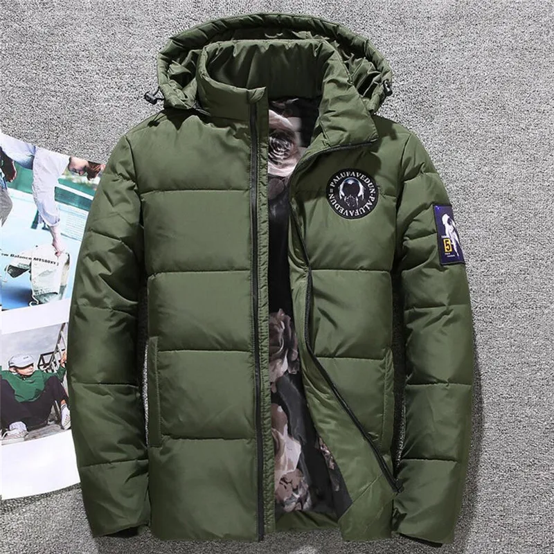 

High Quality White Duck Thick Down Jacket Men Coat Snow Parkas Male Warm Brand Male Clothing Winter Short Down Jacket Outerwear