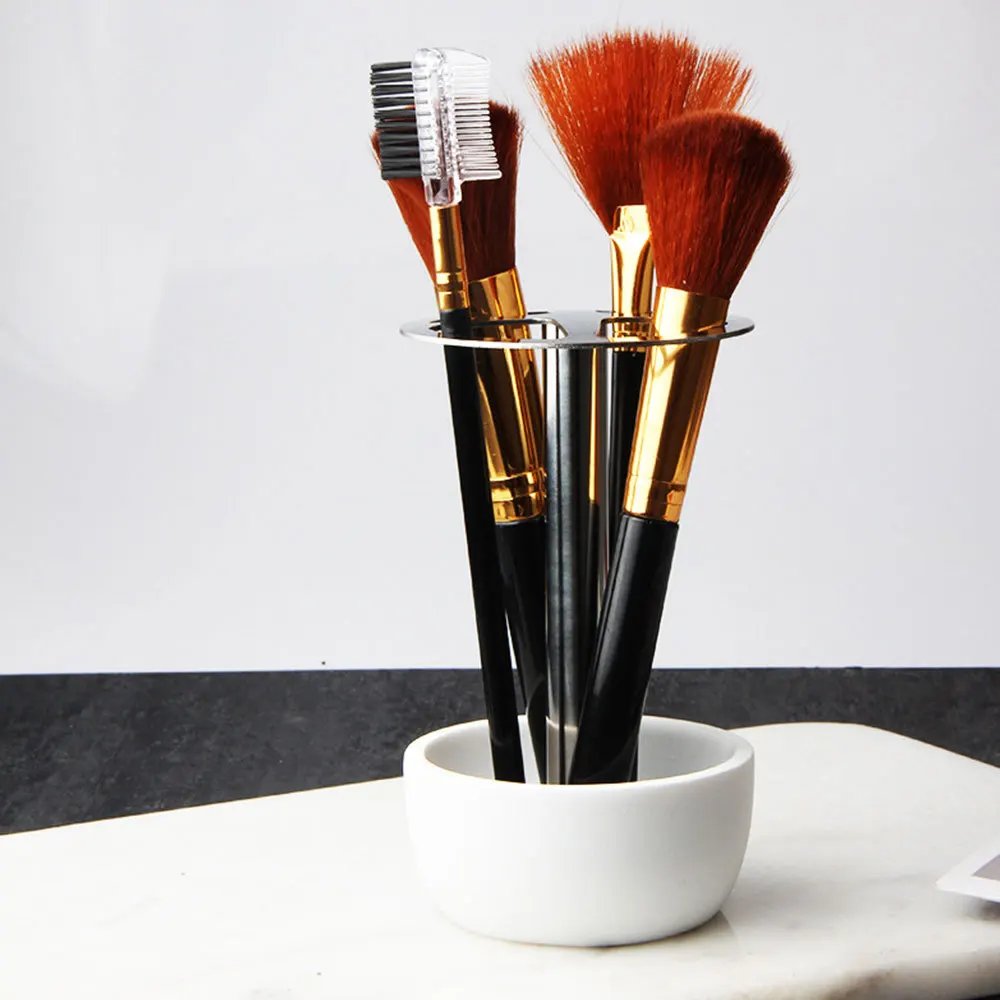 

Toothbrush Holder Stand Stainless Steel Rack Bathroom Toothbrush Shelf Toothbrush Holder toothpaste dispenser bathroom Organizer