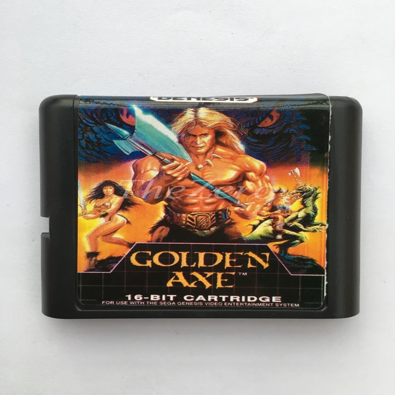 Золотой топоры III ЕС/японский оболочка для 16 бит карточная игра Genesis Системы Sega