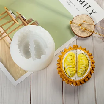 

3D Candle Mold Durian Silicone Mold for Candle Making DIY Handmade Resin Molds for Plaster Wax Mould