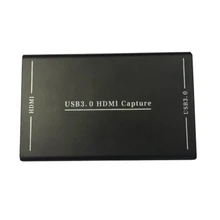 USB 3,0 HDMI адаптер для видеозахвата, коробка для записи, адаптер для Windows 7 8 10 HD видеозахвата