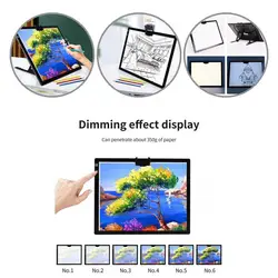 Planche à copie avec support, haute qualité, large Application pour croquis, Table à dessin LED, tapis de traçage 