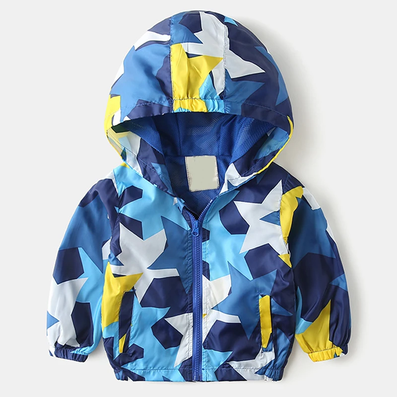 Bear Leader/Детская куртка для мальчиков; Новинка; брендовые весенние пальто для мальчиков с принтом пентаграммы; детские пальто с капюшоном для мальчиков; Модная одежда