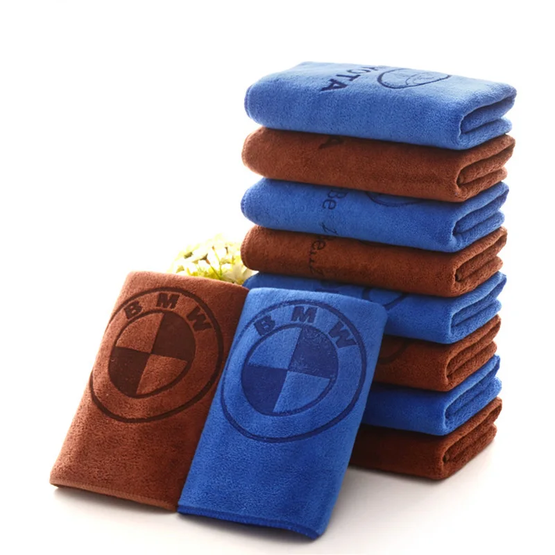 

75cm*35cm 1pcS Car Care Wash Towels Plush Microfiber Washing Drying Towel Strong Thick for Bmw e46 e90 e60 e39 f30 e36 f10 f20
