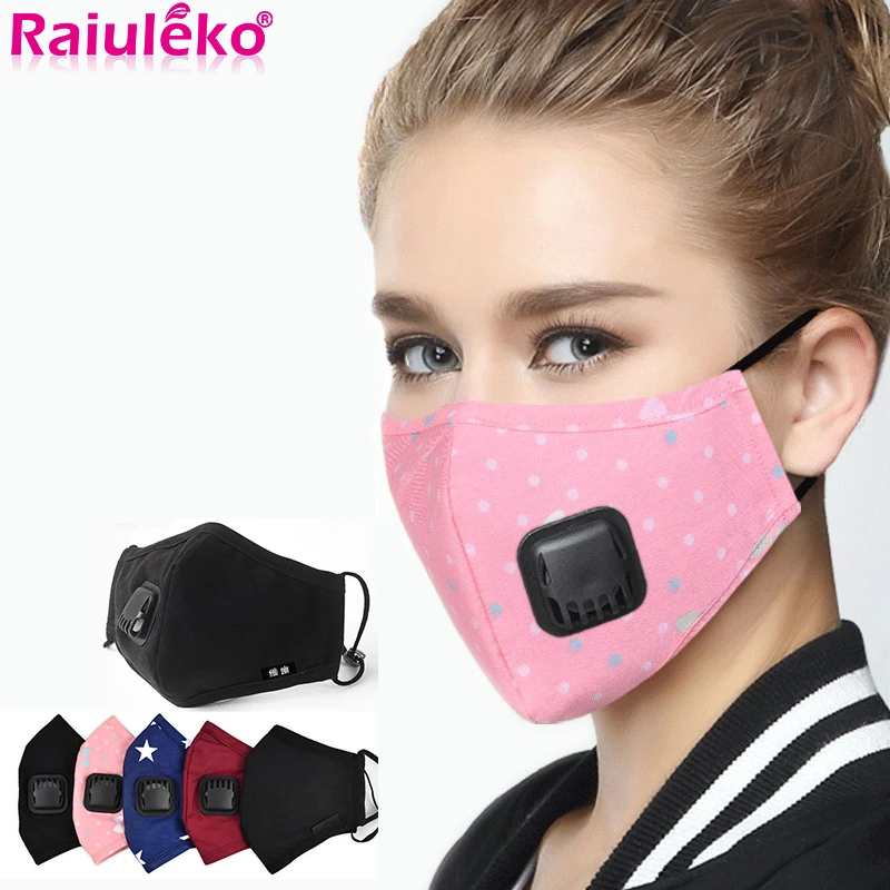 PM2.5 респиратор против гриппа, пыли, дымки, маска для рта, дизайн угольного фильтра, респиратор для лица, Анти-аллергия, активированная углеродная хлопковая маска