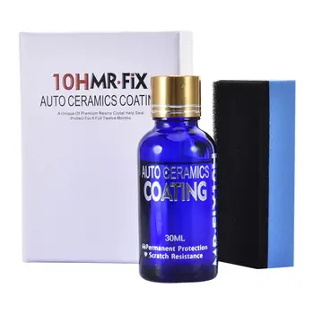 

30ml Hardness 10H Super Hydrophobic Car Liquid Coat Paint Care Car Glass Coating Durability Anti-Corrosion Coating Tools Kits